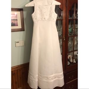 Oleg Cassini Flower Girl or First Communion Dress